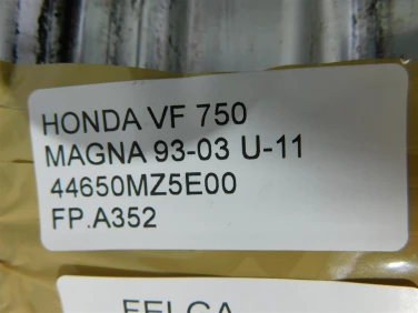 Felga koŁo przÓd honda vf 750 magna 93-03 felga prosta ok u-11 44650mz5e00