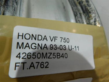 Felga koŁo tyŁ honda vf 750 magna 93-03 u-11 42650mz5b40