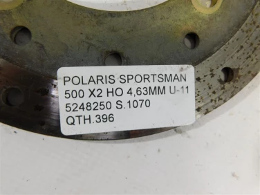 Tarcza hamulec polaris sportsman 500 x2 ho 4,63mm u-11 5248250
