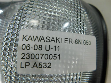 Lampa reflektor przÓd kawasaki er-6n 650 06-08 u-11 230070051