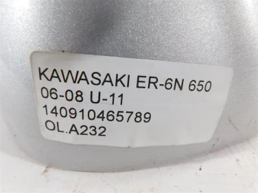 OsŁona licznik przÓd plastik kawasaki er-6n 650 06-08 u-11 140910465789