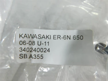 Stopka boczna kawasaki er-6n 650 06-08 u-11 340240024
