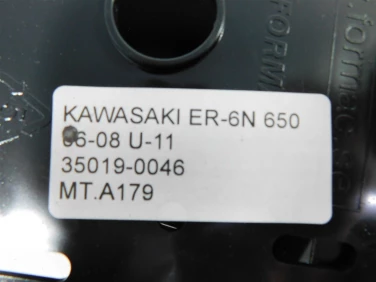 Mocowanie tablicy bŁotnik kawasaki er-6n 650 06-08 u-11 35019-0046