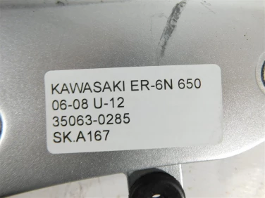Set podnÓŻek komplet kawasaki er-6n 650 06-08 u-12 35063-0285
