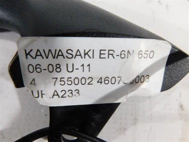 Uchwyt pasaŻera rĄczka kawasaki er-6n 650 06-08 u-11 4 755002 4607003