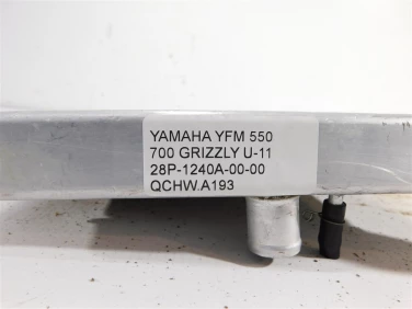 ChŁodnica wody wodna yamaha yfm 550 700 grizzly u-11 28p-1240a-00-00