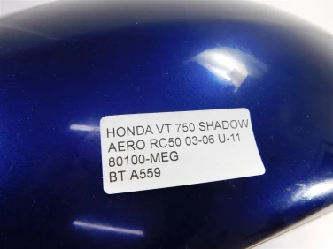 BŁotnik tyŁ tylny honda vt 750 shadow aero rc50 03-06 u-11 80100-meg