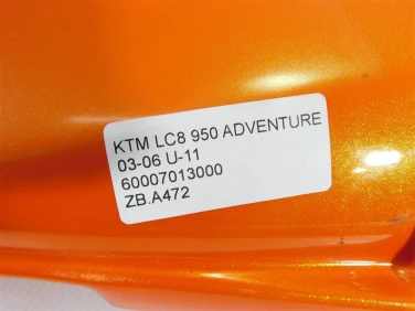 Zbiornik paliwa bak ktm lc8 950 adventure 03-06 u-11 60007013000