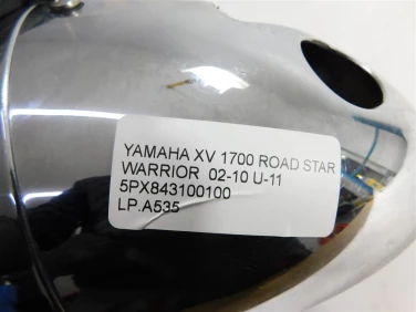 Lampa reflektor przÓd yamaha xv 1700 road star warrior 02-10 u-11 5px843100100