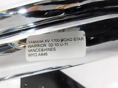Wydech koŃcowy tŁumik yamaha xv 1700 road star warrior 02-10 u-11 vance&hines