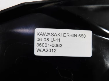 Plastik wypeŁnienie owiewka kawasaki er-6n 650 06-08 u-11 36001-0063