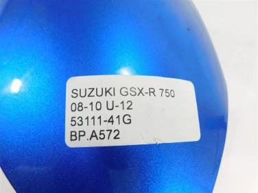 BŁotnik przÓd przedni suzuki gsx-r 750 08-10 u-12 53111-41g