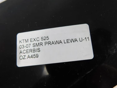 OsŁona nakŁadka zbiornik ktm exc 525 03-07 smr prawa lewa u-11 acerbis