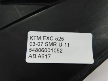 Air box filtr powietrza ktm exc 525 03-07 smr u-11 54806001052