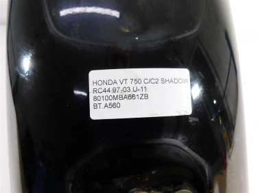BŁotnik tyŁ tylny honda vt 750 c/c2 shadow rc44 97-03 u-11 80100mba661zb