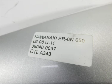 Ogon owiewka tyŁ lewy kawasaki er-6n 650 06-08 u-11 36040-0037