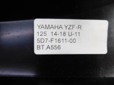 BŁotnik tyŁ tylny yamaha yzf-r 125 14-18 u-11 5d7-f1611-00
