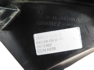 OsŁona chŁodnica przÓd bmw k 1200 s k40 04-08 u-11 7673162