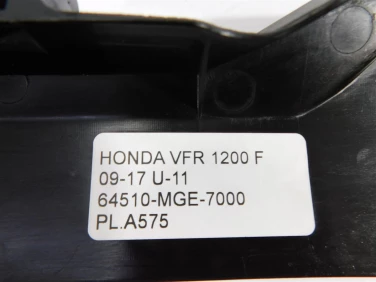 PŁug plastik owiewka honda vfr 1200 f 09-17 u-11 64510-mge-7000