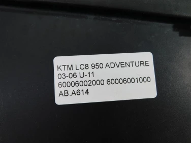 Air box filtr powietrza ktm lc8 950 adventure 03-06 u-11 60006002000 60006001000