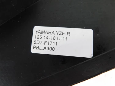 Pokrywa bok boczna lewa yamaha yzf-r 125 14-18 u-11 5d7-f1711