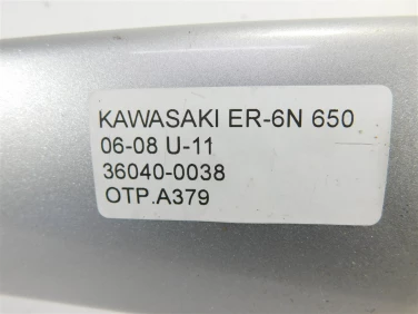 Ogon owiewka tyŁ prawy kawasaki er-6n 650 06-08 u-11 36040-0038