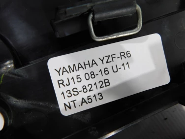Nadkole bŁotnik tyŁ plastik yamaha yzf-r6 rj15 08-16 u-11 13s-8212b