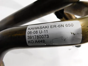 Kolanko kolektor wydech kawasaki er-6n 650 06-08 u-11 391780073