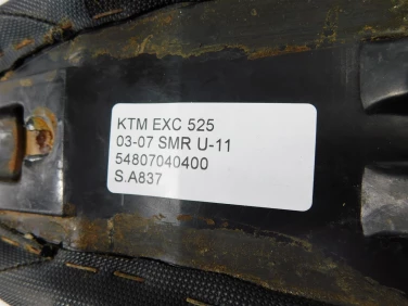Siedzenie kanapa fotel ktm exc 525 03-07 smr u-11 54807040400
