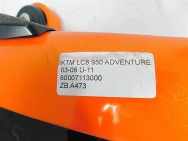 Zbiornik paliwa bak ktm lc8 950 adventure 03-06 u-11 60007113000