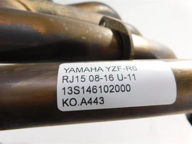 Kolanko kolektor wydech yamaha yzf-r6 rj15 08-16 u-11 13s146102000