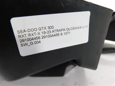 GŁoŚnik sea-doo gtx 300 rxt rxt-x 19-23 atrapa gŁoŚnika u-11 291004456 291004455