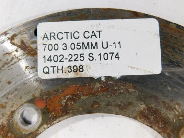 Tarcza hamulec arctic cat 700 3,05mm u-11 1402-225