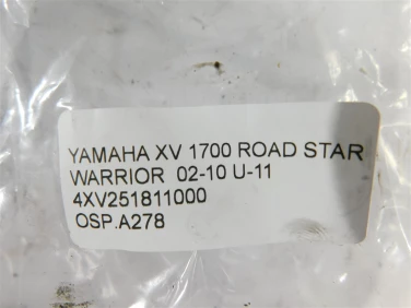OŚ koŁa przÓd przednia yamaha xv 1700 road star warrior 02-10 u-11 4xv251811000