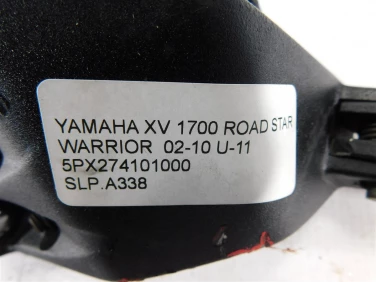 Set podnÓŻek lewy przÓd yamaha xv 1700 road star warrior 02-10 u-11 5px274101000