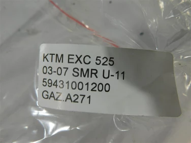 GaŹnik gaŹniki silnik ktm exc 525 03-07 smr u-11 59431001200