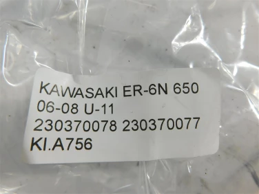 Kierunek kierunkowskaz kawasaki er-6n 650 06-08 u-11 230370078 230370077