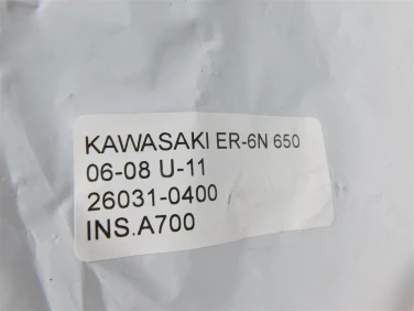 Instalacja elektryczna wiĄzka kawasaki er-6n 650 06-08 u-11 26031-0400