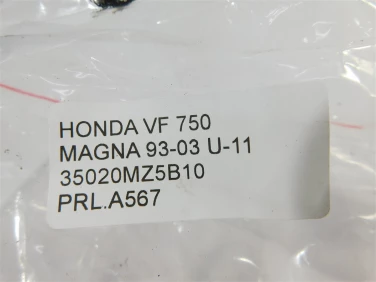 PrzeŁĄcznik lewy przÓd honda vf 750 magna 93-03 u-11 35020mz5b10