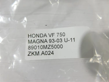 Zestaw kluczy motocyklowych honda vf 750 magna 93-03 u-11 89010mz5000