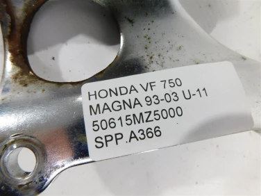 Set podnÓŻek prawy przÓd honda vf 750 magna 93-03 u-11 50615mz5000
