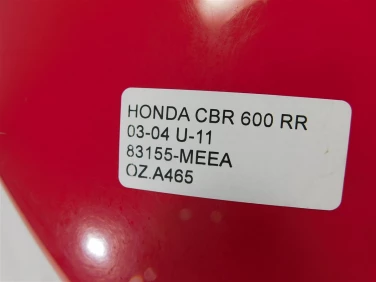 OsŁona nakŁadka zbiornik honda cbr 600 rr 03-04 u-11 83155-meea