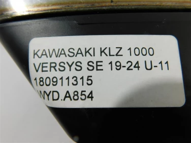 Wydech koŃcowy tŁumik kawasaki klz 1000 versys se 19-24 u-11 180911315