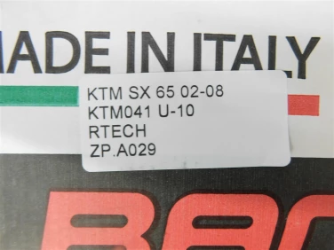Plastiki owiewki zestaw ktm sx 65 02-08 ktm041 u-10 rtech