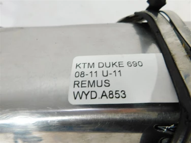 Wydech koŃcowy tŁumik ktm duke 690 08-11 u-11 remus