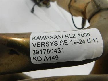 Kolanko kolektor wydech kawasaki klz 1000 versys se 19-24 u-11 391780431