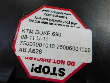 Air box filtr powietrza ktm duke 690 08-11 u-11 75006001010 75006001020