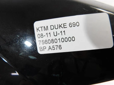 BŁotnik przÓd przedni ktm duke 690 08-11 u-11 75608010000