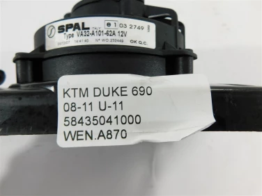 Wentylator wiatrak chŁodnica ktm duke 690 08-11 u-11 58435041000