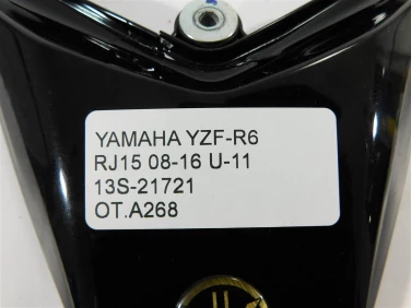 Ogon owiewka tyŁ yamaha yzf-r6 rj15 08-16 u-11 13s-21721